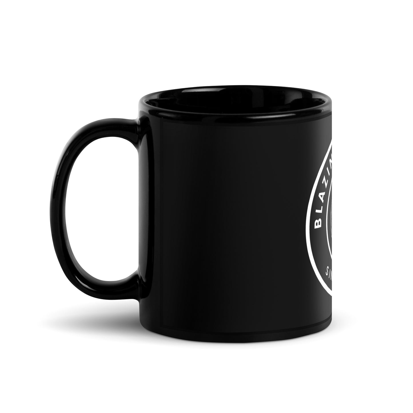 BLAZIN TYGER CO. BLK MUG