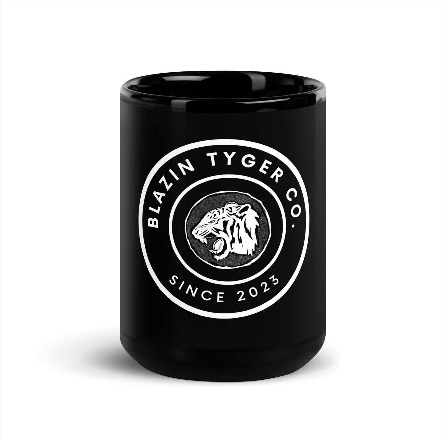 BLAZIN TYGER CO. BLK MUG