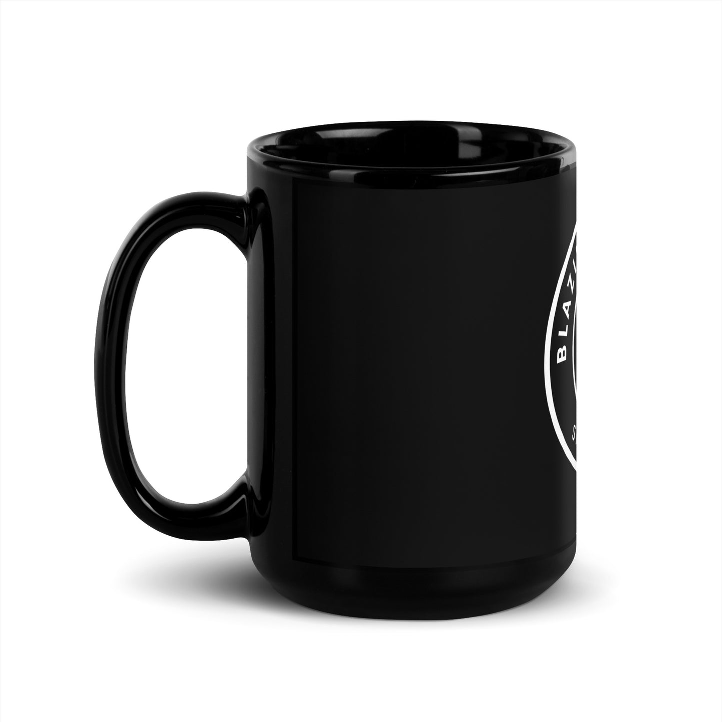 BLAZIN TYGER CO. BLK MUG