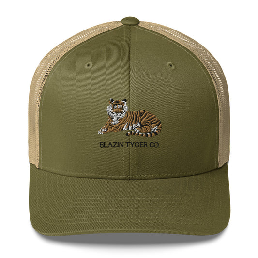 BLAZIN TYGER CO. TRUCKER HAT